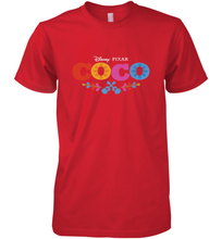 Load image into Gallery viewer, Disney Pixar Coco Movie Logo Colorful Men's Premium T-Shirt
