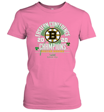 Load image into Gallery viewer, NHL ST PATRICK'S DAY Boston Bruins Fanatics 2020 Eastern Conference Champions Defensive Zone Women's T-Shirt
