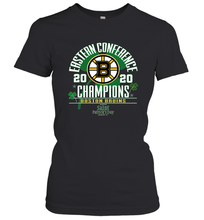 Load image into Gallery viewer, NHL ST PATRICK'S DAY Boston Bruins Fanatics 2020 Eastern Conference Champions Defensive Zone Women's T-Shirt

