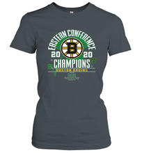 Load image into Gallery viewer, NHL ST PATRICK'S DAY Boston Bruins Fanatics 2020 Eastern Conference Champions Defensive Zone Women's T-Shirt

