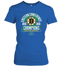 Load image into Gallery viewer, NHL ST PATRICK'S DAY Boston Bruins Fanatics 2020 Eastern Conference Champions Defensive Zone Women's T-Shirt
