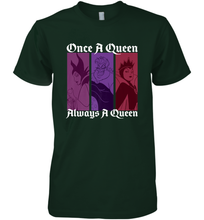 Load image into Gallery viewer, Disney Villains Once A Queen Always A Queen Men's Premium T-Shirt
