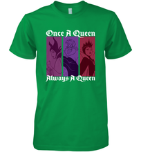 Load image into Gallery viewer, Disney Villains Once A Queen Always A Queen Men's Premium T-Shirt
