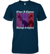 Load image into Gallery viewer, Disney Villains Once A Queen Always A Queen Men's Premium T-Shirt
