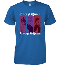 Load image into Gallery viewer, Disney Villains Once A Queen Always A Queen Men's Premium T-Shirt
