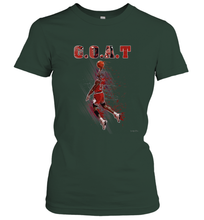 Load image into Gallery viewer, Basketball  Chicago Jordan G.O.A.T. Dunk Women&#39;s T-Shirt
