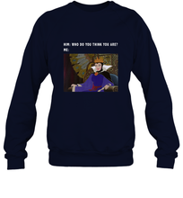 Load image into Gallery viewer, Disney Sleeping Beauty Maleficent Evil Queen Meme Crewneck Sweatshirt

