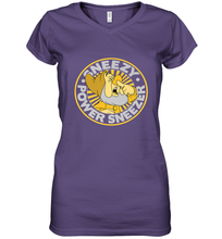 Load image into Gallery viewer, Disney Snow White Sneezy Power Sneezer Women's V-Neck T-Shirt
