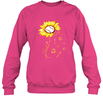 Load image into Gallery viewer, Baseball Proud Sunflower Crewneck Sweatshirt
