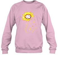 Load image into Gallery viewer, Baseball Proud Sunflower Crewneck Sweatshirt
