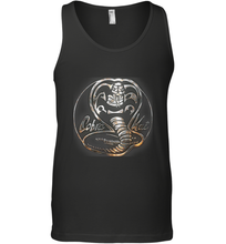 Load image into Gallery viewer, Cobra Kai Rusted Steel Snake Logo Men&#39;s Tank Top
