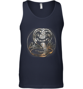 Cobra Kai Rusted Steel Snake Logo Men's Tank Top