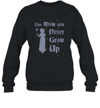 Load image into Gallery viewer, Disney Peter Pan This Mom Will Never Grow Up Crewneck Sweatshirt
