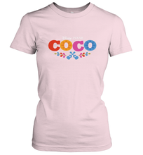 Load image into Gallery viewer, Disney Pixar Coco Movie Logo Colorful Women's T-Shirt
