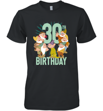 Load image into Gallery viewer, Disney Snow White Dwarfs Group Shot 30th Birthday Men's Premium T-Shirt
