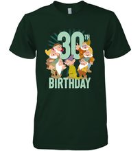 Load image into Gallery viewer, Disney Snow White Dwarfs Group Shot 30th Birthday Men's Premium T-Shirt
