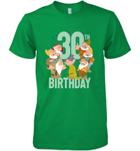 Load image into Gallery viewer, Disney Snow White Dwarfs Group Shot 30th Birthday Men's Premium T-Shirt
