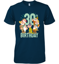 Load image into Gallery viewer, Disney Snow White Dwarfs Group Shot 30th Birthday Men's Premium T-Shirt
