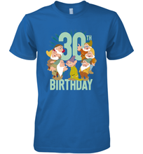 Load image into Gallery viewer, Disney Snow White Dwarfs Group Shot 30th Birthday Men's Premium T-Shirt
