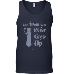 Disney Peter Pan This Mom Will Never Grow Up Men's Tank Top