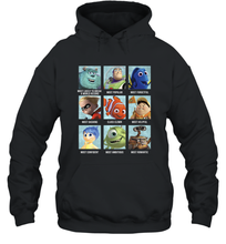 Load image into Gallery viewer, Disney Pixar Collection Character Yearbook Hooded Sweatshirt
