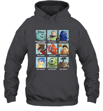 Load image into Gallery viewer, Disney Pixar Collection Character Yearbook Hooded Sweatshirt
