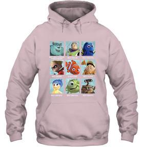 Disney Pixar Collection Character Yearbook Hooded Sweatshirt