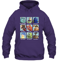 Load image into Gallery viewer, Disney Pixar Collection Character Yearbook Hooded Sweatshirt
