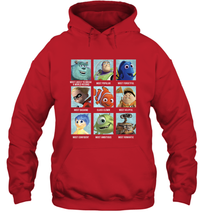 Load image into Gallery viewer, Disney Pixar Collection Character Yearbook Hooded Sweatshirt
