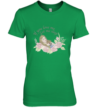 Load image into Gallery viewer, Disney Sleeping Beauty Let Me Sleep Roses Women's Premium T-Shirt
