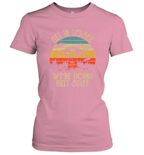 Load image into Gallery viewer, Retro Vintage Get In Loser We're Doing Butt Stuff Alien UFO Women's T-Shirt
