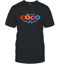 Load image into Gallery viewer, Disney Pixar Coco Movie Logo Colorful Men's T-Shirt
