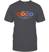 Load image into Gallery viewer, Disney Pixar Coco Movie Logo Colorful Men's T-Shirt
