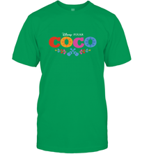 Load image into Gallery viewer, Disney Pixar Coco Movie Logo Colorful Men's T-Shirt

