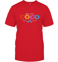 Load image into Gallery viewer, Disney Pixar Coco Movie Logo Colorful Men's T-Shirt
