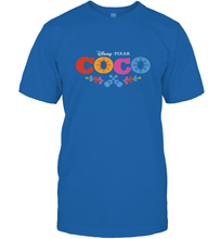 Load image into Gallery viewer, Disney Pixar Coco Movie Logo Colorful Men's T-Shirt
