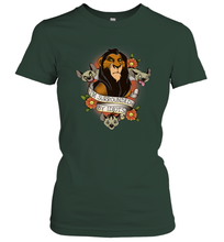 Load image into Gallery viewer, Disney Lion King Scar and Hyenas I'm Surrounded By Idiots Women's T-Shirt
