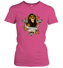 Load image into Gallery viewer, Disney Lion King Scar and Hyenas I'm Surrounded By Idiots Women's T-Shirt
