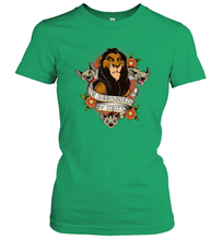 Load image into Gallery viewer, Disney Lion King Scar and Hyenas I'm Surrounded By Idiots Women's T-Shirt
