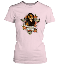 Load image into Gallery viewer, Disney Lion King Scar and Hyenas I'm Surrounded By Idiots Women's T-Shirt
