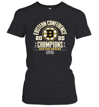 Load image into Gallery viewer, NHL Boston Bruins Fanatics 2020 Eastern Conference Champions Defensive Zone Women's T-Shirt
