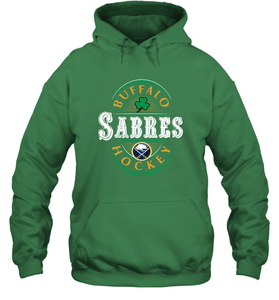 Buffalo Sabres Fanatics Branded Black St. Patrick's Day Forever Lucky 01 Hooded Sweatshirt