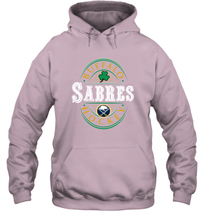 Load image into Gallery viewer, Buffalo Sabres Fanatics Branded Black St. Patrick&#39;s Day Forever Lucky 01 Hooded Sweatshirt
