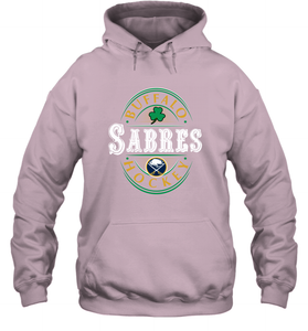 Buffalo Sabres Fanatics Branded Black St. Patrick's Day Forever Lucky 01 Hooded Sweatshirt