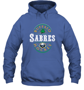 Buffalo Sabres Fanatics Branded Black St. Patrick's Day Forever Lucky 01 Hooded Sweatshirt