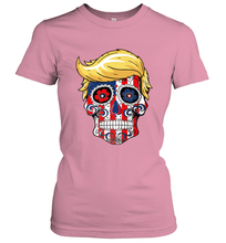 Load image into Gallery viewer, Trump sugar skull Women's T-Shirt
