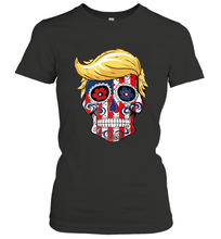 Load image into Gallery viewer, Trump sugar skull Women's T-Shirt
