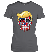 Load image into Gallery viewer, Trump sugar skull Women's T-Shirt
