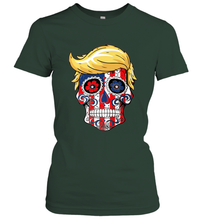 Load image into Gallery viewer, Trump sugar skull Women's T-Shirt
