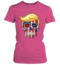 Load image into Gallery viewer, Trump sugar skull Women's T-Shirt
